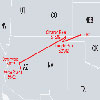Thumbnail of juvenile 36194's migration map